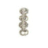 AussieSuperStore Jewellery Making Supplies Silver Bead Crystal Squashed Facet 10mm (in 3 colours) Bead Crystal Squashed Facet 10mm (in 3 colours) | Jewellery Making Beads 9323823153670 CRY045
